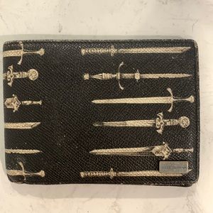 Dolce & Gabbana mens bi-fold wallet
